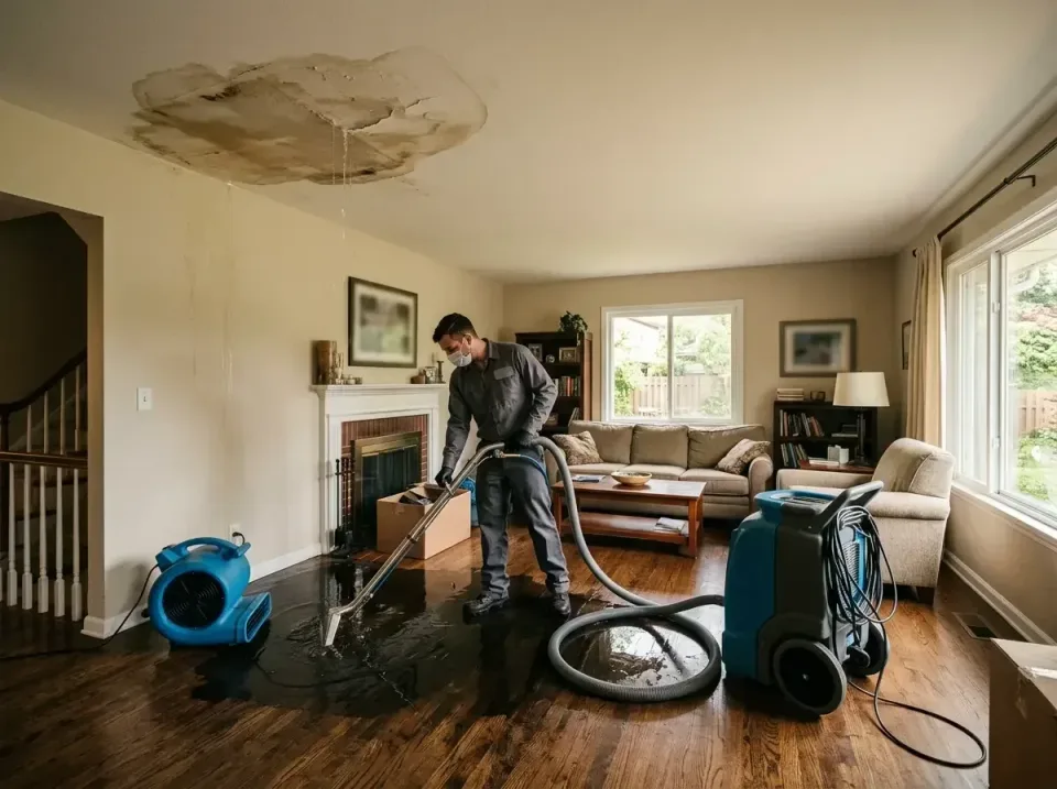 attic-pipe-burst-ceiling-drip-008 — frequently asked questions, Water Damage Restoration & Carpet Care in Wesley Chapel, FL